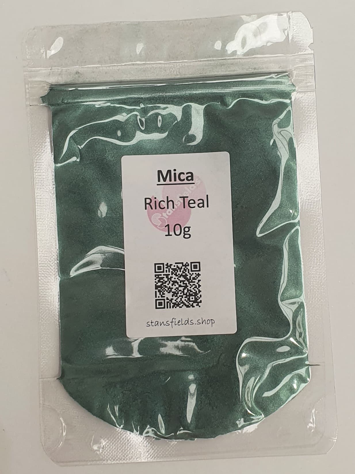 Rich Teal Mica Powder