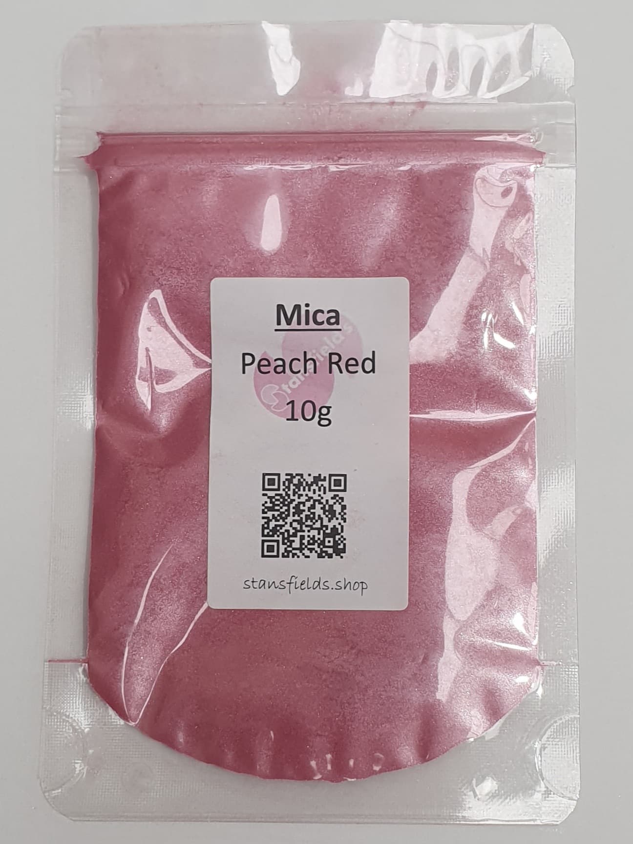 Peach Red Mica Powder