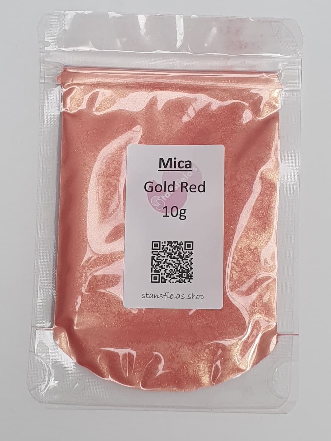 Gold Red Mica Powder
