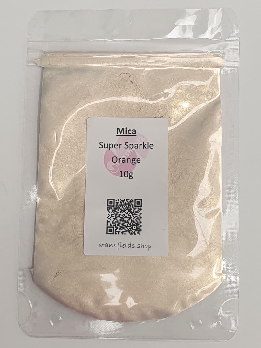 Super Sparkle Orange Mica Powder