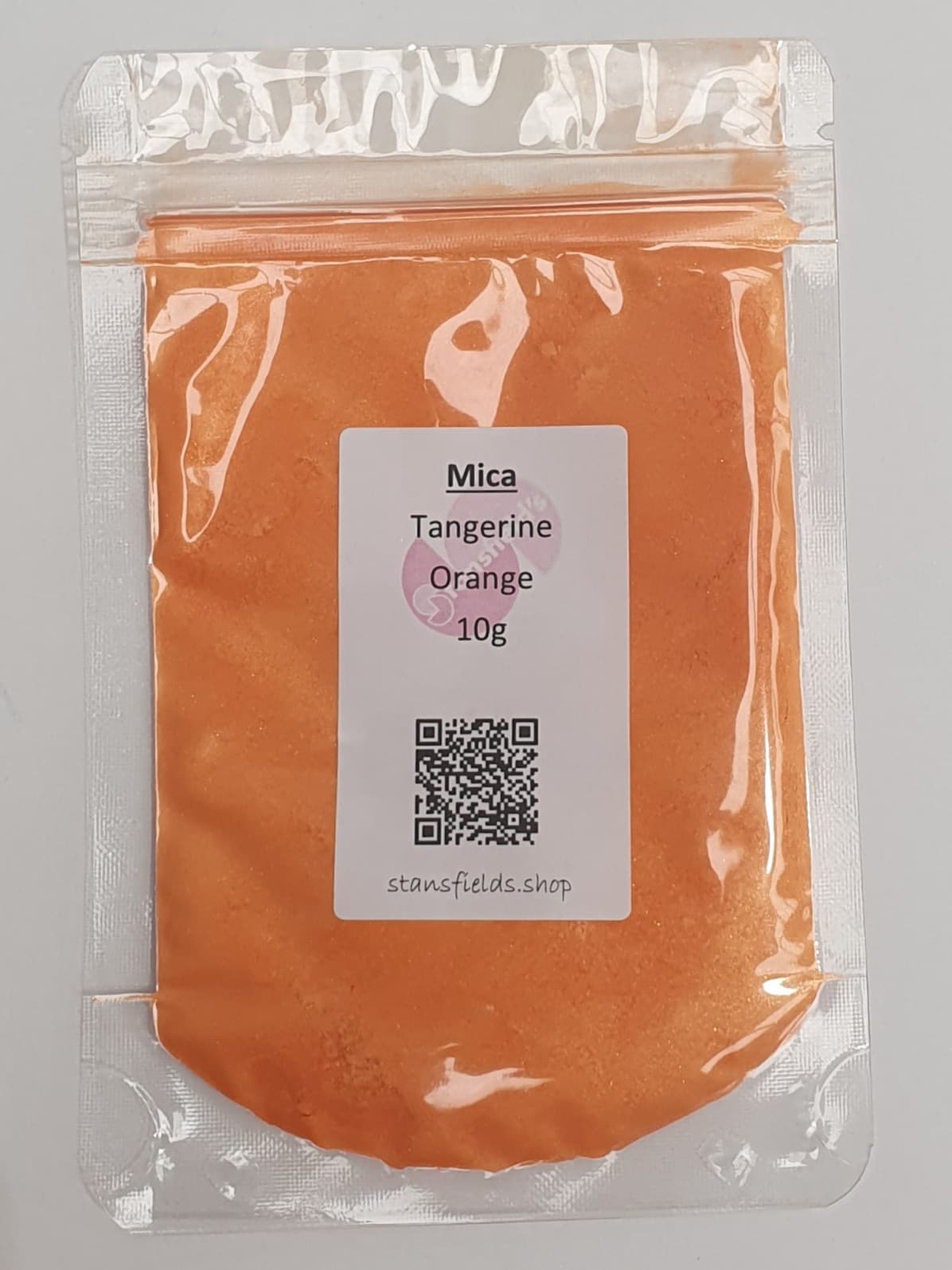 Tangerine Orange Mica Powder