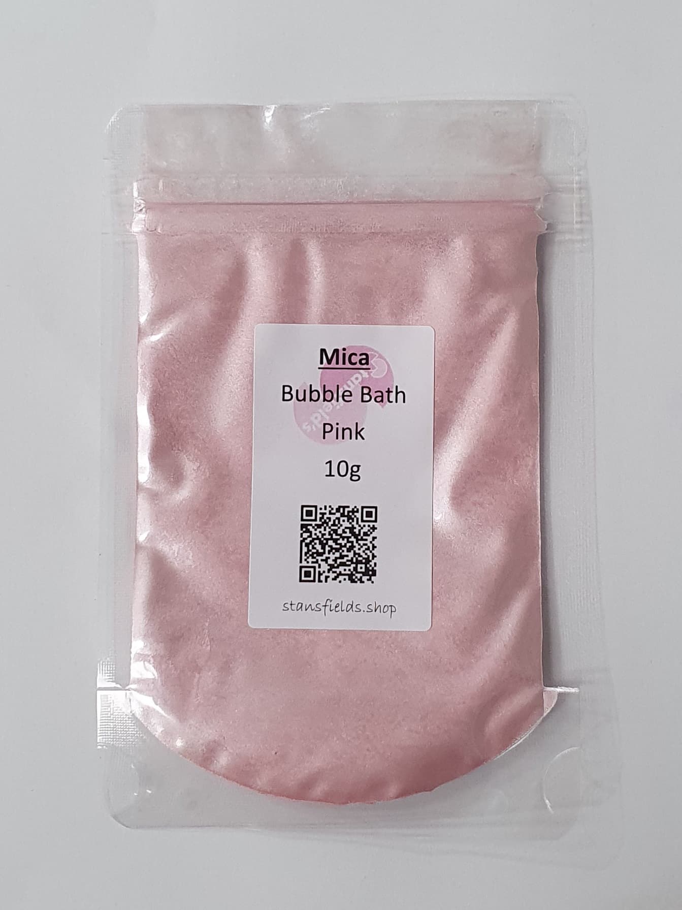 Bubble Bath Pink Mica Powder 