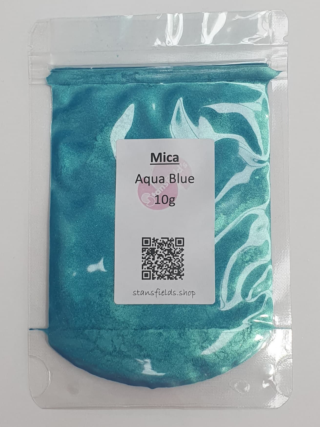 Aqua Blue Mica Powder 