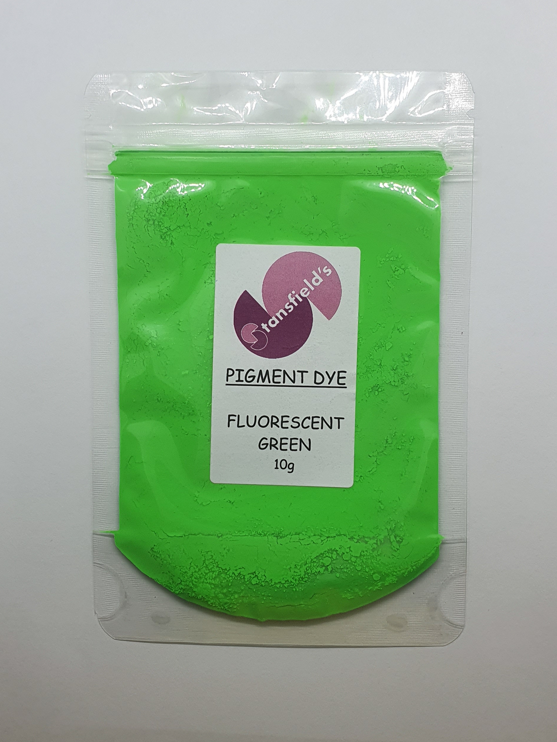 Fluorescent Green Pigment Dye