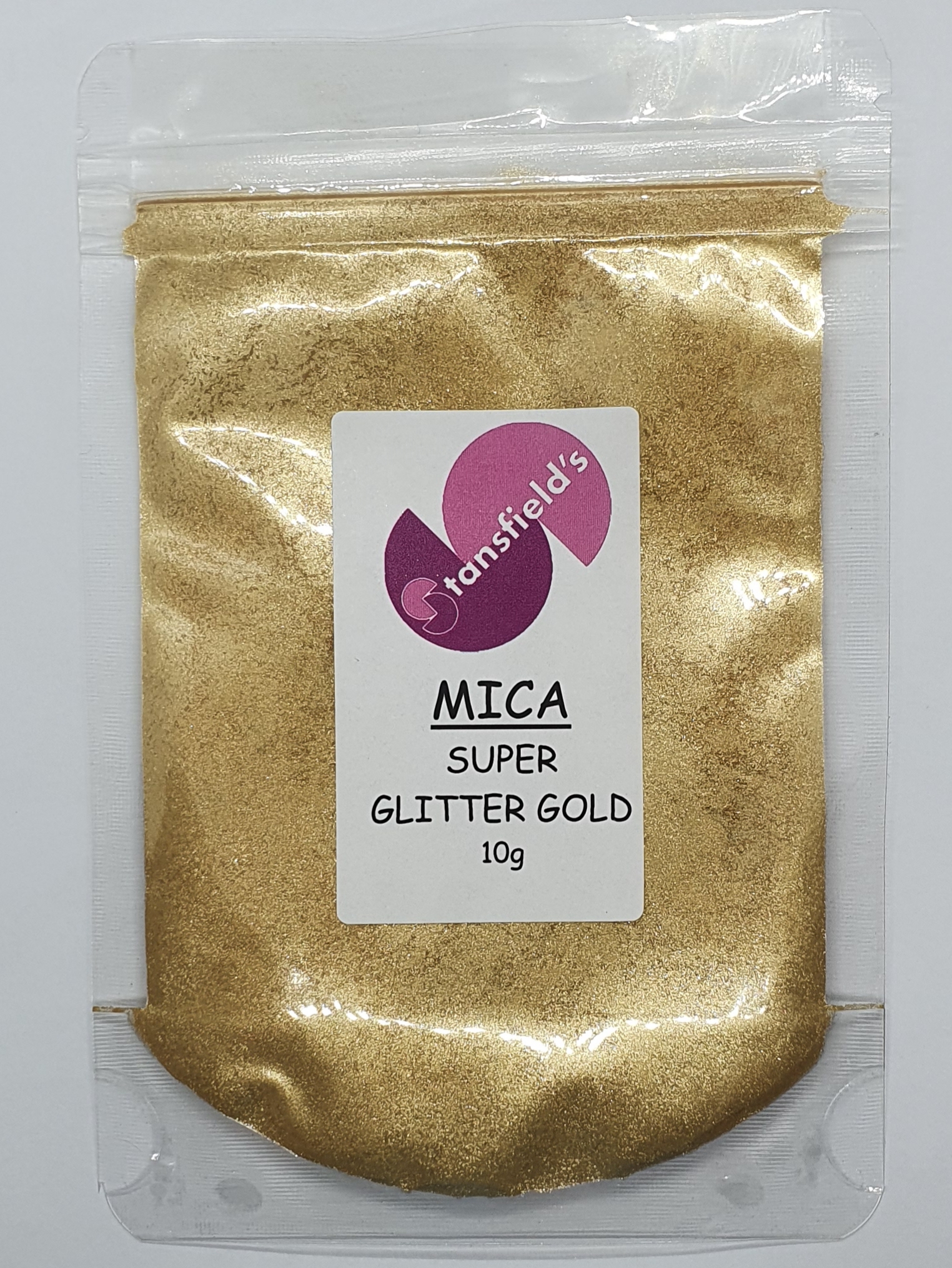 Super Glitter Gold Mica Powder