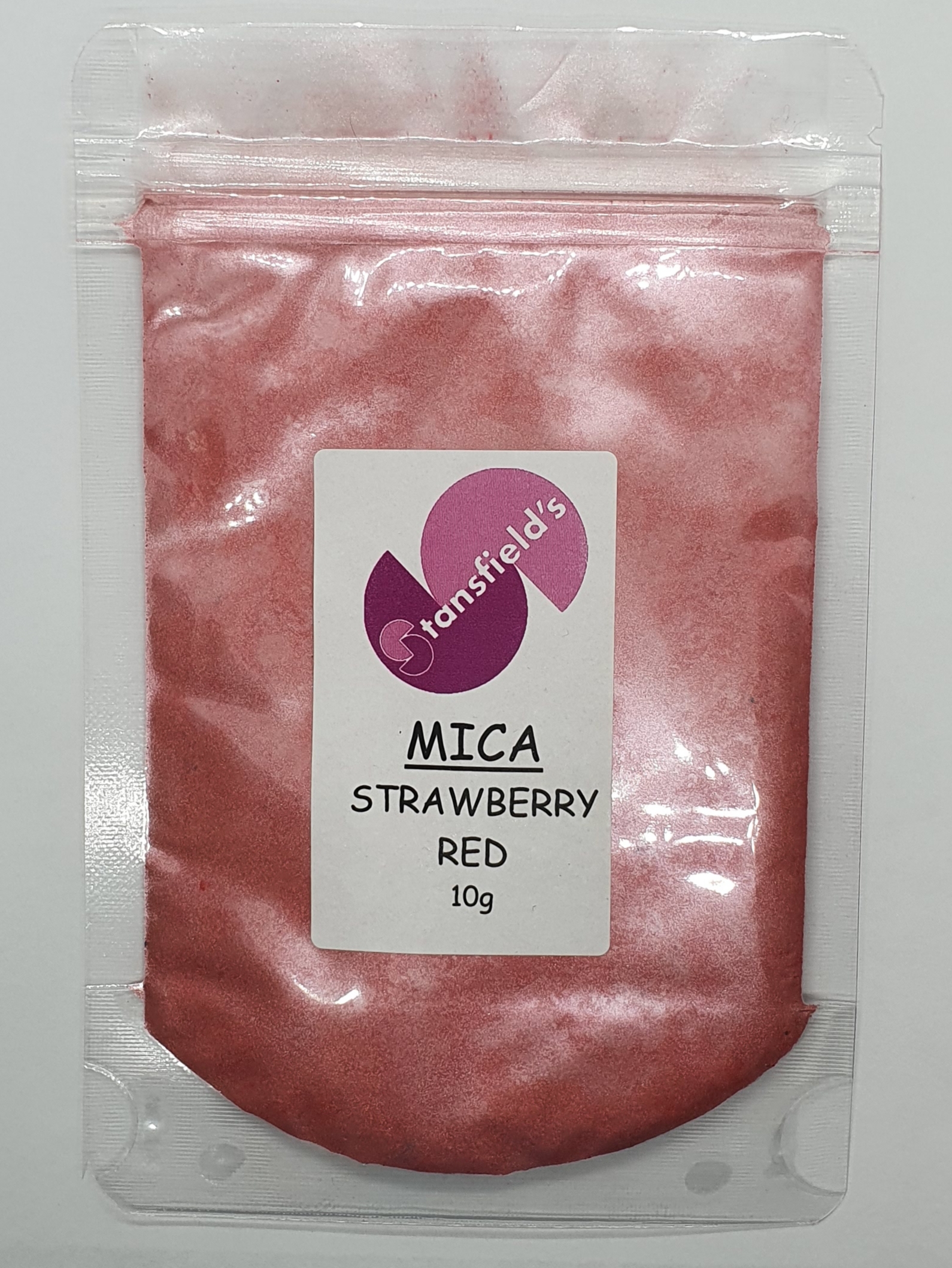 Strawberry Red Mica Powder