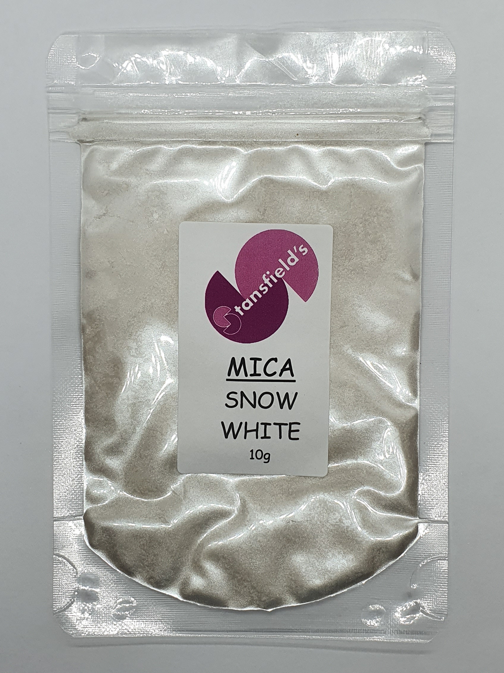 Snow White Mica Powder