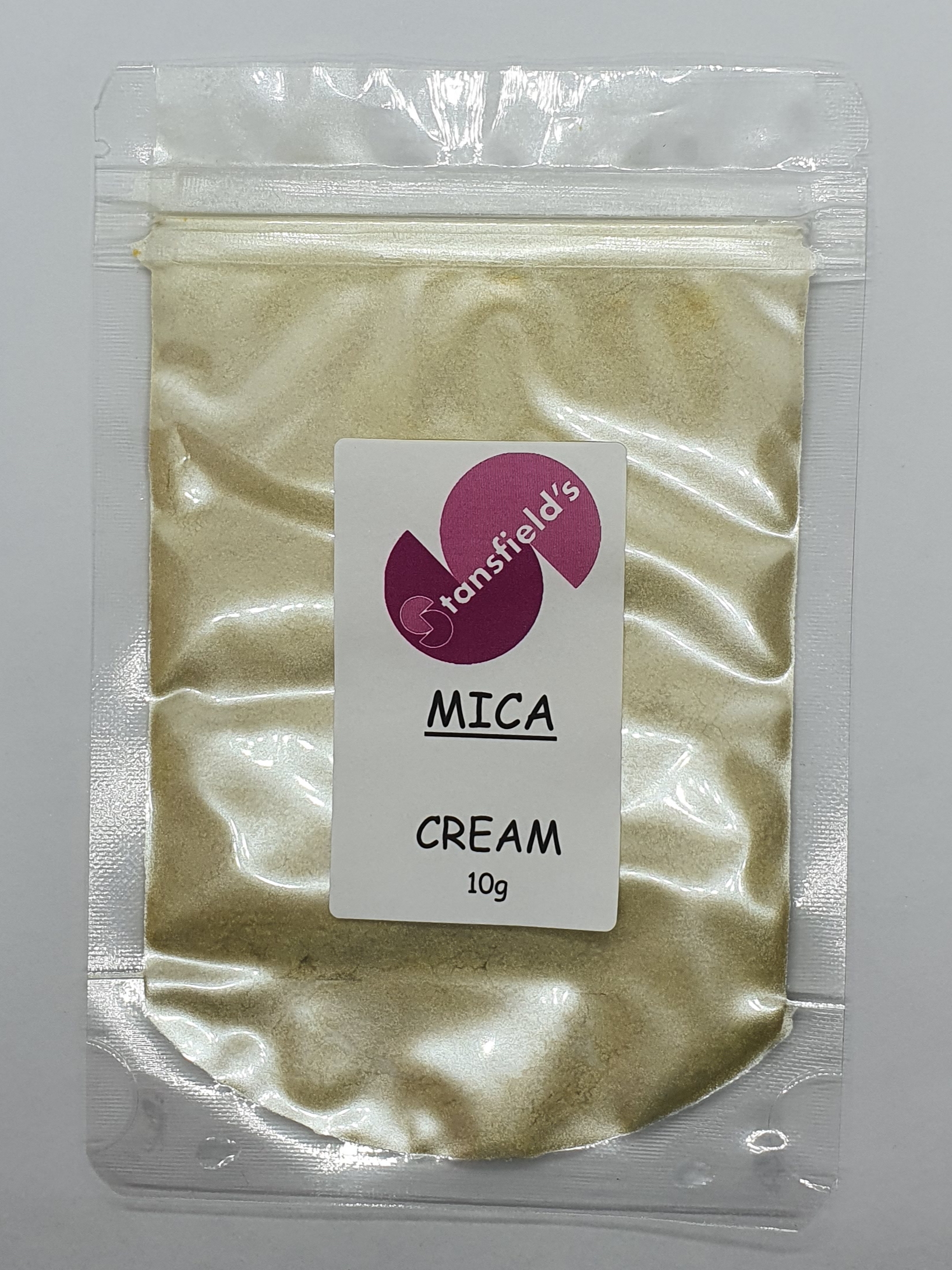 Cream Mica Powder