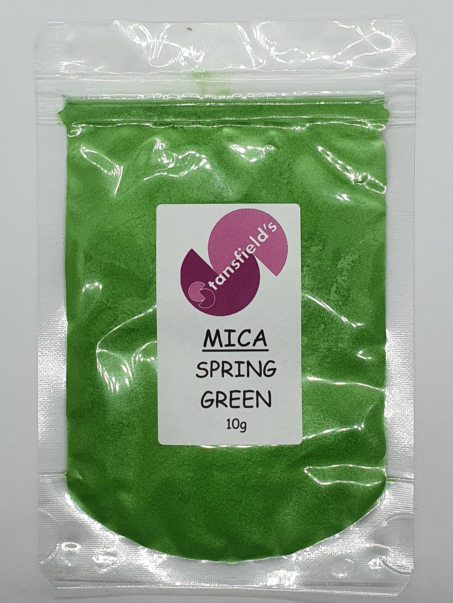 Spring Green Mica Powder
