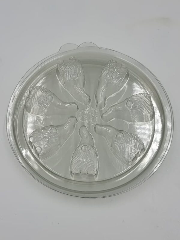 Large Round Deli Pot & Lid - Gonk Shapes