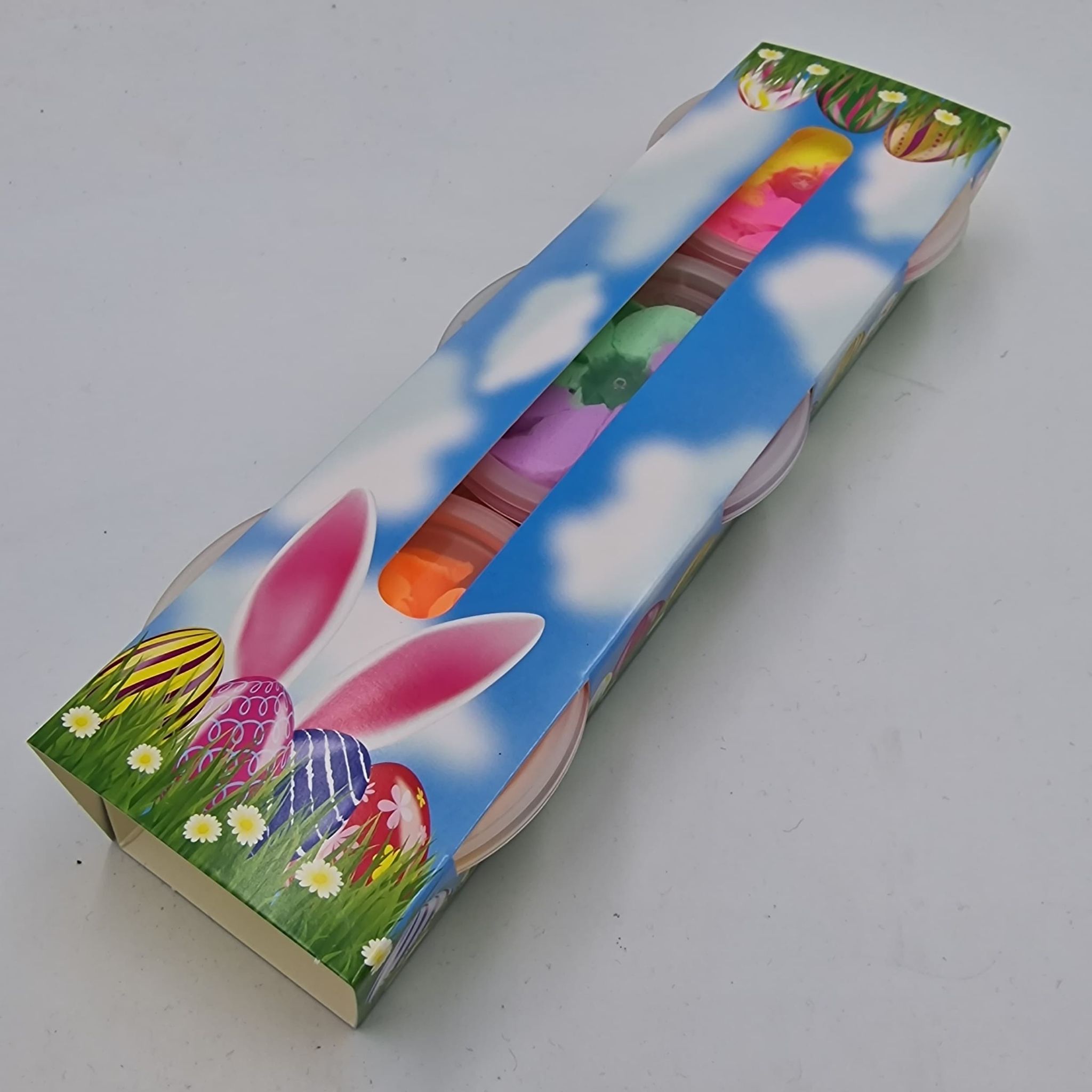 Gift Box Packaging - 3 Pot Sleeve (10 Pieces) Easter Scene