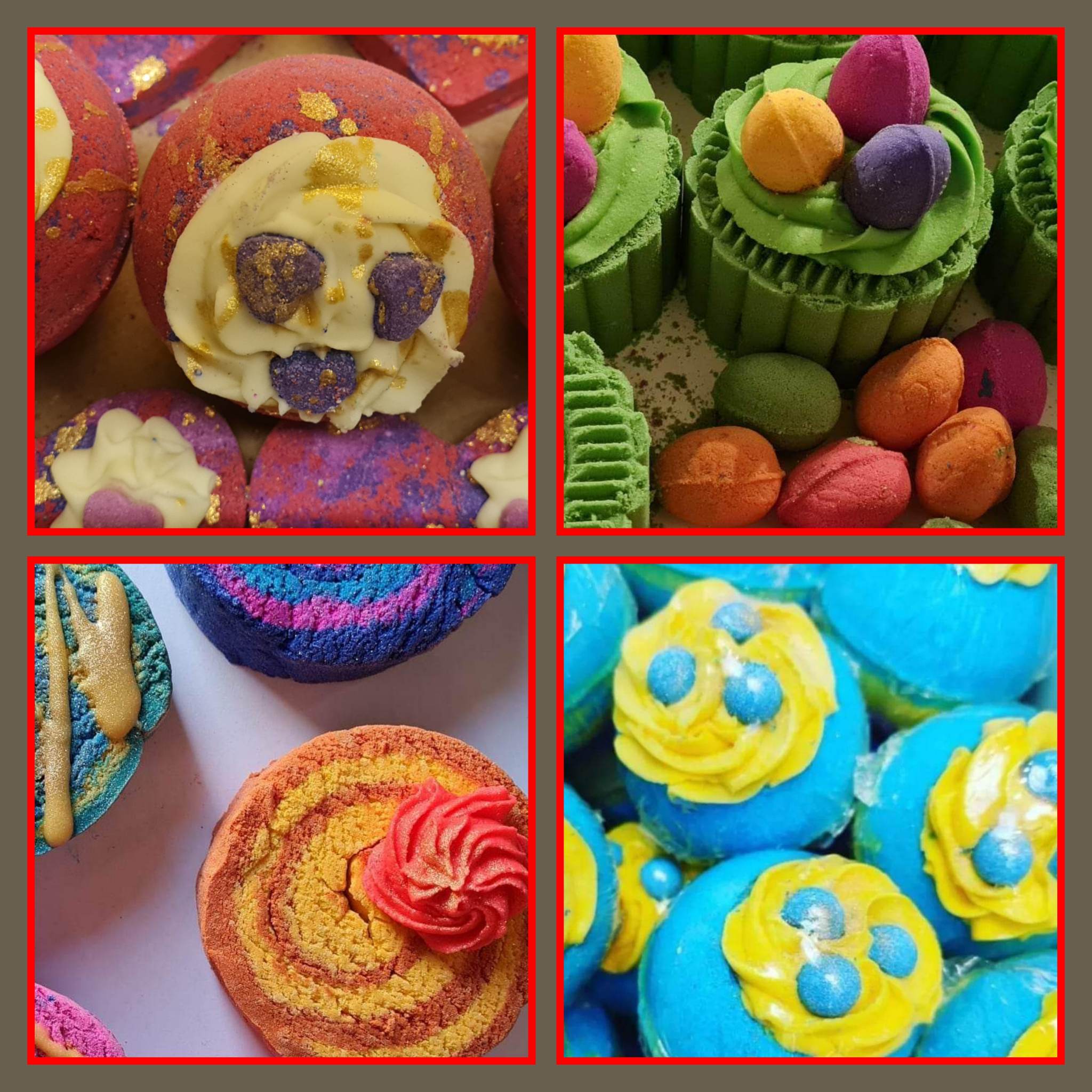 Bath Bomb/Solid Bubble Bath Bars - Unfragranced Topping Assessment Add On