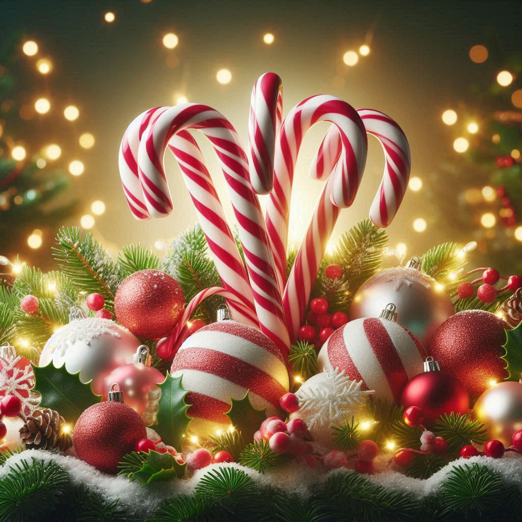 Peppermint Candy Canes Fragrance Oil