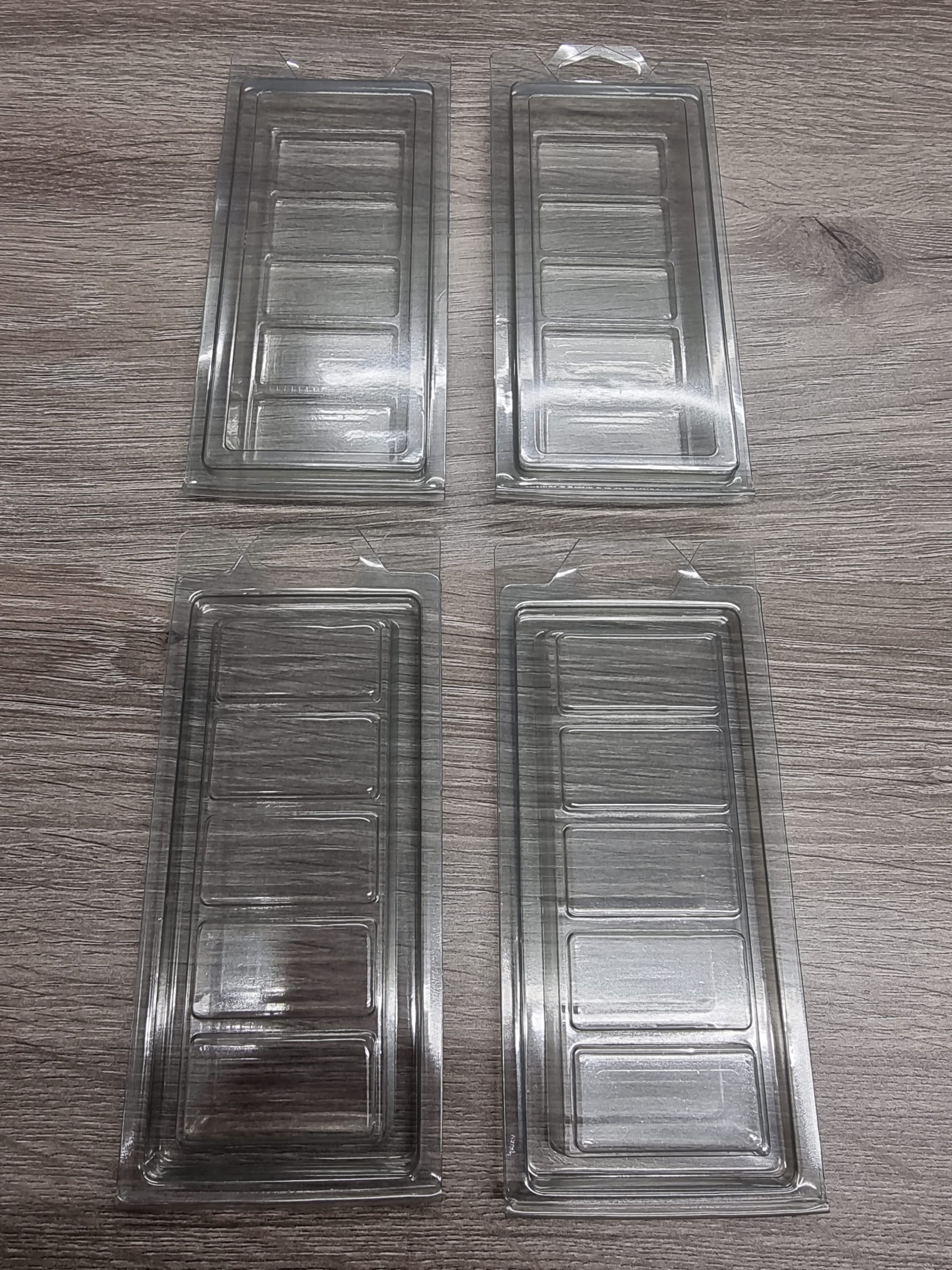 5-Cavity Snap Bar Wax Melt Clamshell (Empty) New Improved Design –  Starlight Wholesale