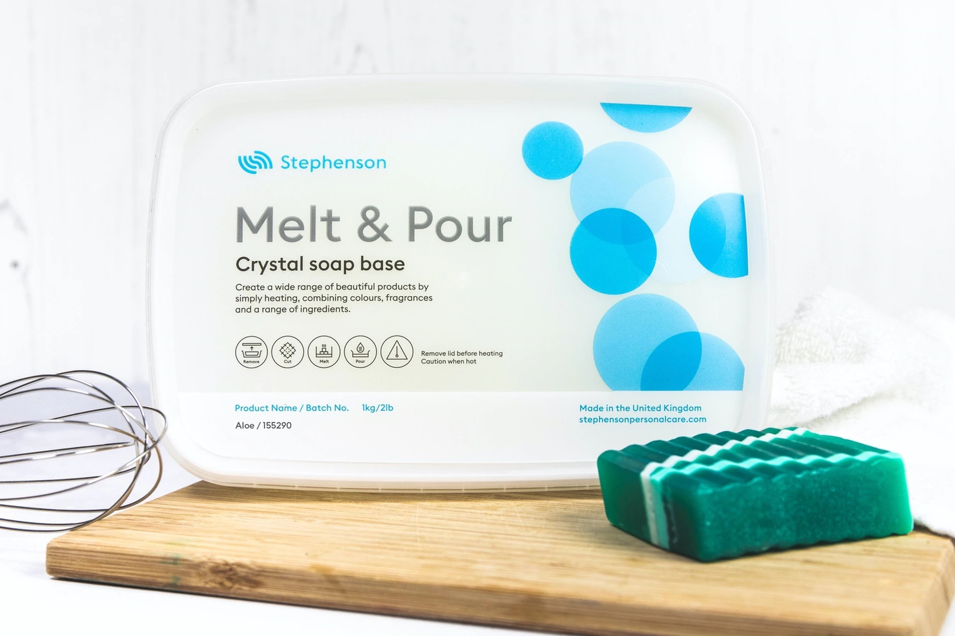 Stephenson All Natural Melt & Pour Soap Base