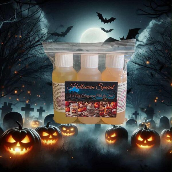 Halloween Pumpkin Special 3 x 50g Fragrance Oils